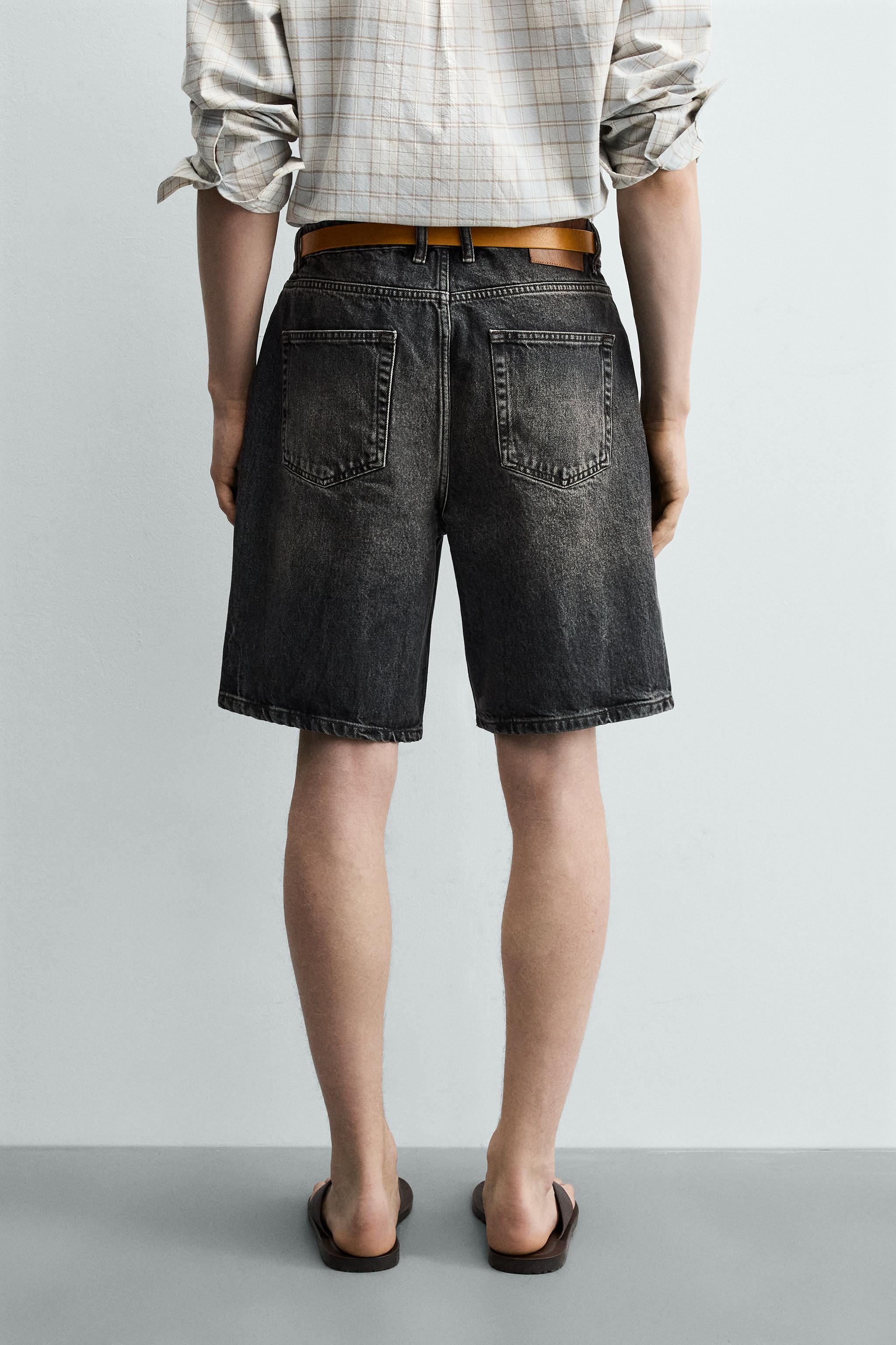 BERMUDA EN JEAN RELAXED FIT